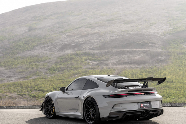 Фото дисков HRE S104SC Черный сатин на Porsche 911 VIII