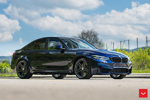 Фото дисков Vossen VFS-5 Глянцевый графит на BMW 3/M3 (F3x/F80)