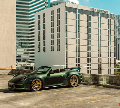 Фото дисков HRE S107SC на Porsche 911 VIII
