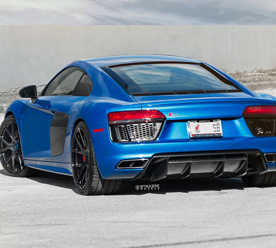 Фото дисков Strasse Wheels SM5R Deep Concave Monoblock на Audi R8 (4S)