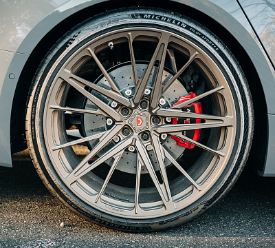 Фото дисков Vossen M-X6 на Audi A/RS 7 (4K)