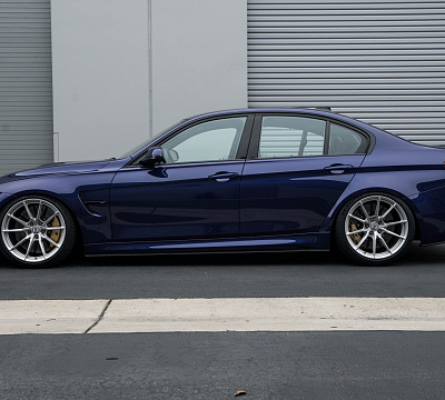 Фото дисков HRE P104SC на BMW 3/M3 (F3x/F80)
