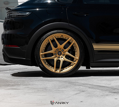 Фото дисков Anrky RS6.2 на Porsche Cayenne II