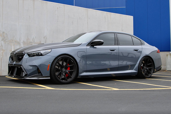 Фото дисков Brixton Forged FDE01 Черный сатин на BMW 5/M5 (G60/G90)