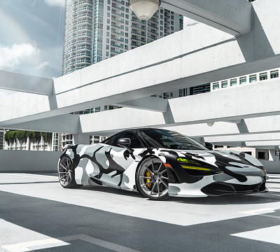 Фото дисков Anrky AN23 на McLaren 720S