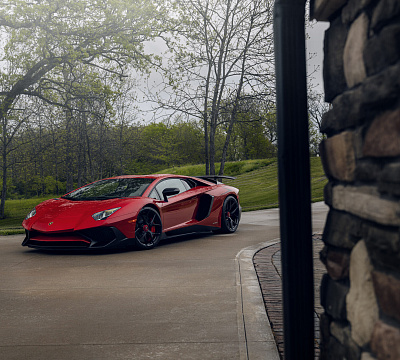 Фото дисков Vossen S21-01 на Lamborghini Aventador