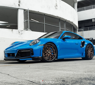 Фото дисков Anrky S3-X1 на Porsche 911 VIII