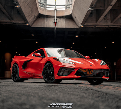 Фото дисков MRR FS01 на Chevrolet Corvette C8