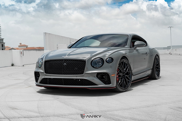 Фото дисков Anrky AN10 Черный глянец на Bentley Continental GT III