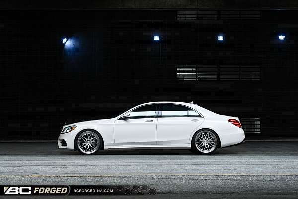 Фото дисков BC Forged LE81 // MLE81 Глянцевый лак на Mercedes-Benz S-Class (W222, C217)
