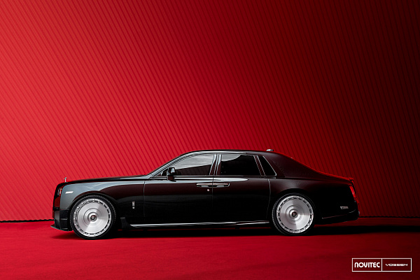 Фото дисков NOVITEC SP3 Глянцевый лак на Rolls-Royce Phantom