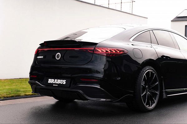 Фото дисков BRABUS Monoblock Z (Platinum Edition) Черный глянец на Mercedes-Benz EQS