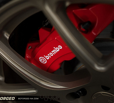 Фото дисков BC Forged RZ05 на Honda Civic Type R FL5