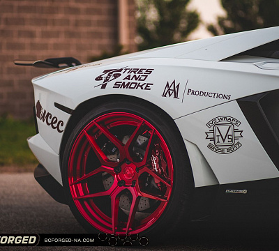 Фото дисков BC Forged HC053 на Lamborghini Aventador