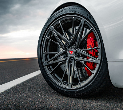 Фото дисков Vossen M-X6 на Mercedes-Benz AMG GT I