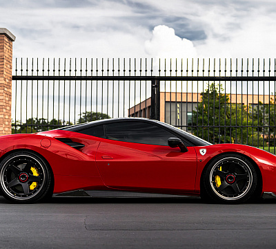 Фото дисков Vossen GEN-01 (3-Piece) на Ferrari 488