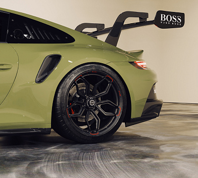 Фото дисков Brixton Forged PF7-RS на Porsche 911 VII