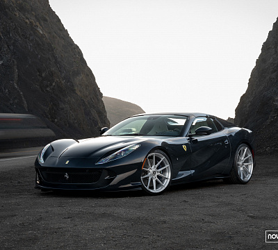 Фото дисков NOVITEC NF10 на Ferrari 812