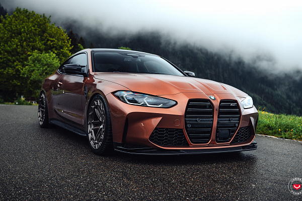 Фото дисков Vossen LC3-03T Глянцевый темный лак на BMW 4/M4 (G22/G82)