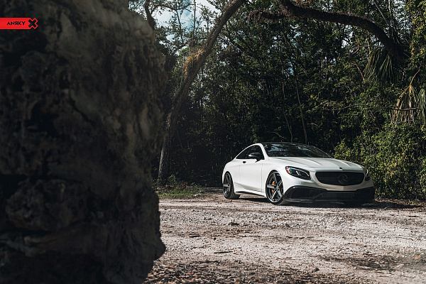 Фото дисков Anrky AN35 Сатиновый графит на Mercedes-Benz S-Class (W222, C217)