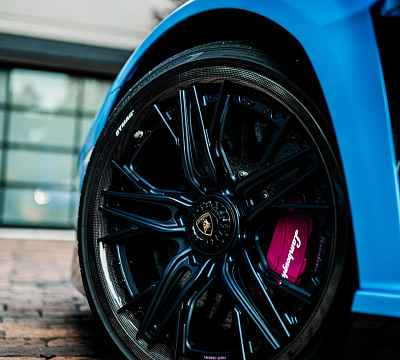 Фото дисков Brixton Forged FDE05 на Lamborghini Aventador
