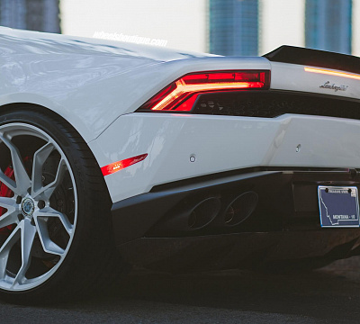 Фото дисков HRE P201 на Lamborghini Huracan