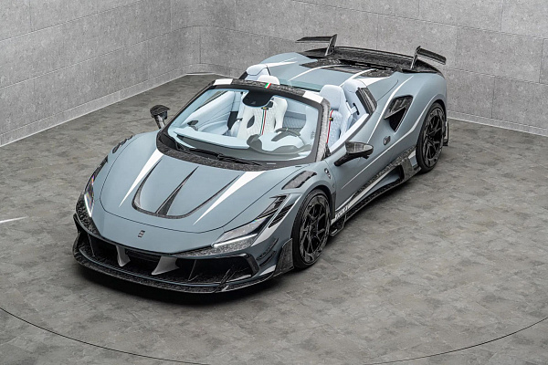 Фото дисков Mansory YT.5 Черный глянец на Ferrari SF90