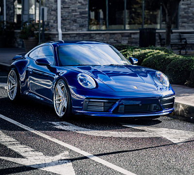 Фото дисков HRE S107SC на Porsche 911 VIII