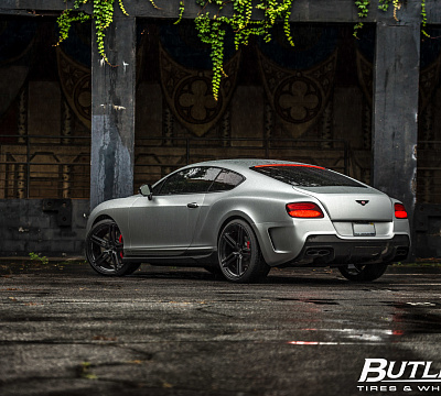Фото дисков Vossen HF-1 на Bentley Continental GT II