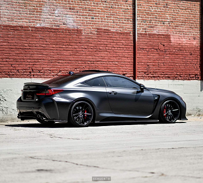 Фото дисков HRE FF04 на Lexus RC