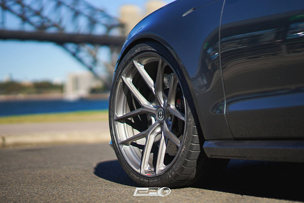 Фото дисков HRE P101SC Сатиновый темный лак на Audi A/RS 6 (C8)