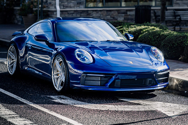 Фото дисков HRE S107SC Глянцевый лак на Porsche 911 VIII