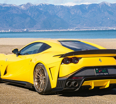 Фото дисков Anrky AN39 на Ferrari 812