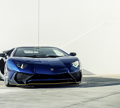 Фото дисков Vossen EVO-2R (3-Piece) на Lamborghini Aventador