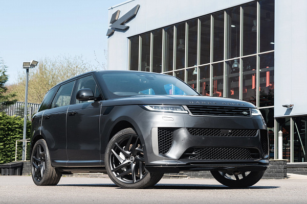 Фото дисков Kahn Type 52 RS Черный сатин на Land Rover Range Rover Sport III