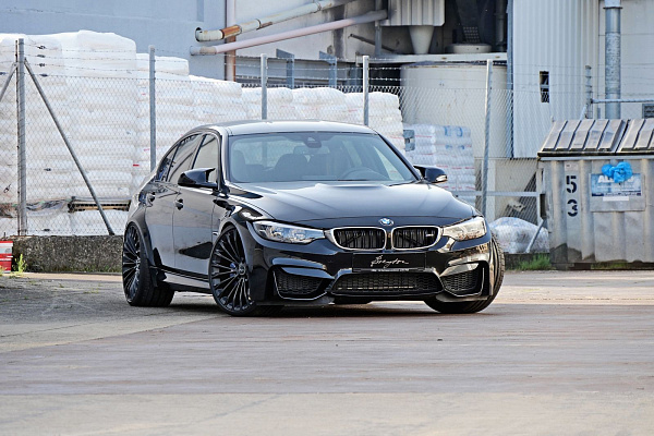 Фото дисков Breyton Race LS 2 Черный матовый на BMW 3/M3 (F3x/F80)