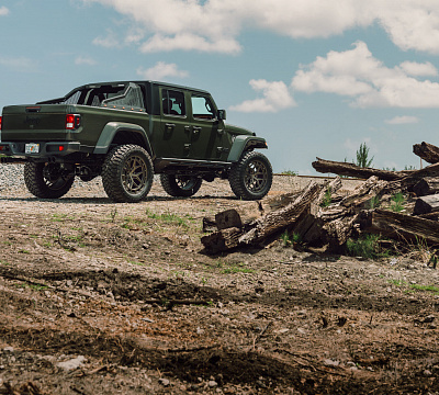 Фото дисков Vossen HFX-1 (5-Lug) на Jeep Gladiator II (JT)