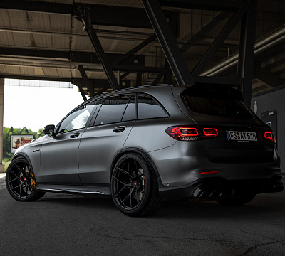 Фото дисков Vossen S21-01 на Mercedes-Benz GLC (X253, C253)