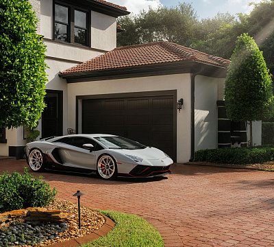 Фото дисков 1886 Wheels G010 на Lamborghini Aventador