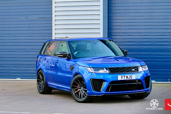 Фото дисков Vossen HF-4T Алмазная проточка на Range Rover Sport II