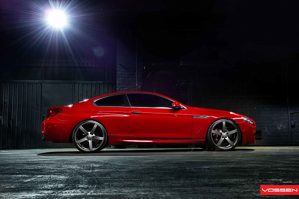 Фото дисков Vossen CV3 Сатиновый графит на BMW 6/M6 (F06/F13/F12)