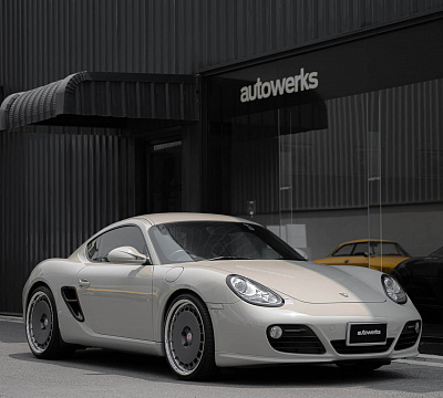 Фото дисков HRE 935 на Porsche Cayman I