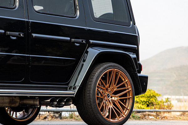 Фото дисков Brixton Forged VL4 Глянцевая медь на Mercedes-Benz G-Class III
