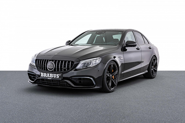 Фото дисков BRABUS Monoblock T Черный глянец на Mercedes-Benz C-Class (W205)