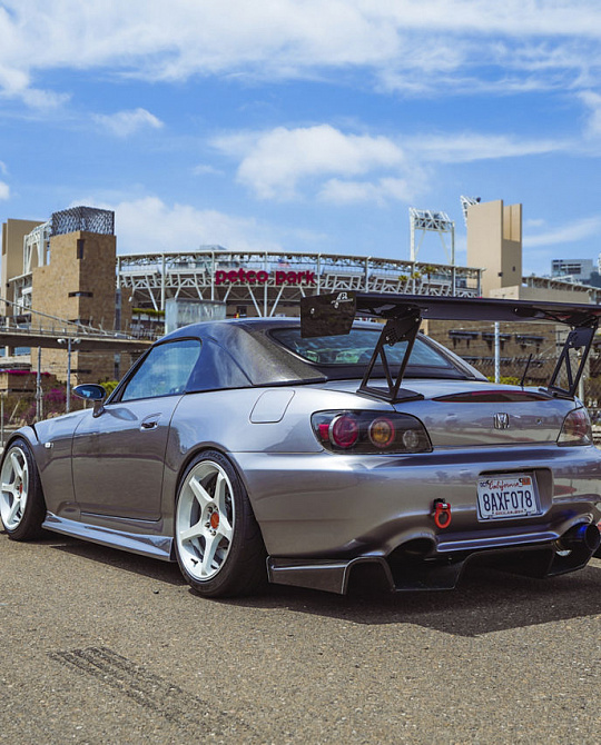 Фото дисков MR159 BATTLE V Белый глянец на Honda S2000