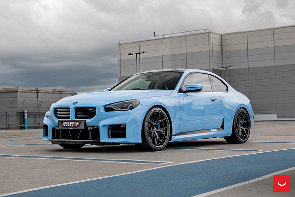 Фото дисков Vossen HF-5 Черный сатин на BMW 2/M2 (G42/G87)
