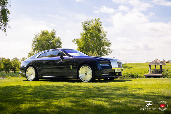 Фото дисков NOVITEC SP3 Глянцевый лак на Rolls-Royce Spectre