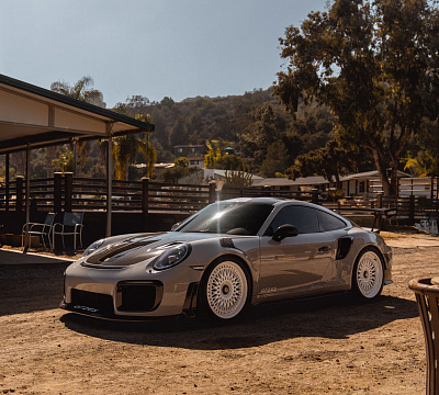 Фото дисков Brixton Forged TR20 на Porsche 911 VII