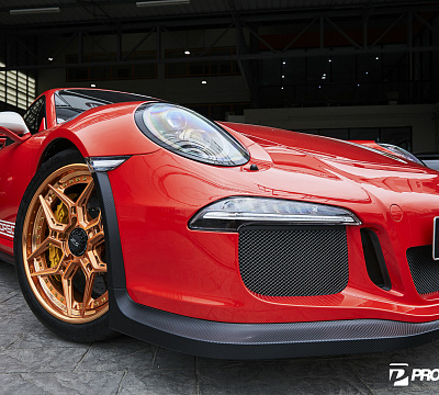Фото дисков Vossen EVO-4R (3-Piece) на Porsche 911 VIII