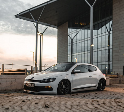 Фото дисков Bola FLF на Volkswagen Scirocco III